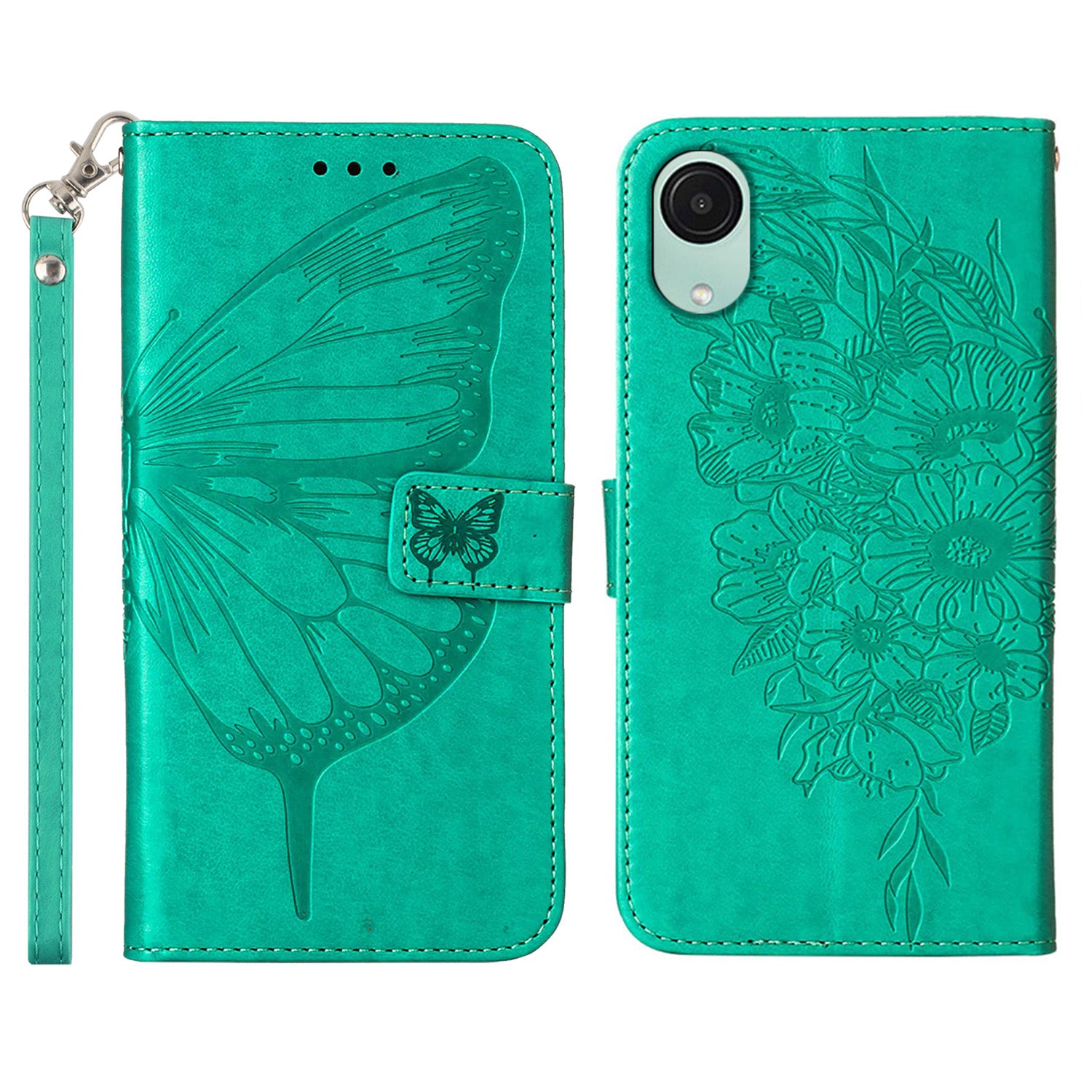 YB Imprinting Series-4 PU Leather Case for Samsung Galaxy A04 Core 4G Phone Cover Imprinted Shockproof Wallet Case YB Imprinting Series-4 PU Leather Case for Samsung Galaxy A04 Core 4G Phone Cover Imprinted Shockproof Wallet Case